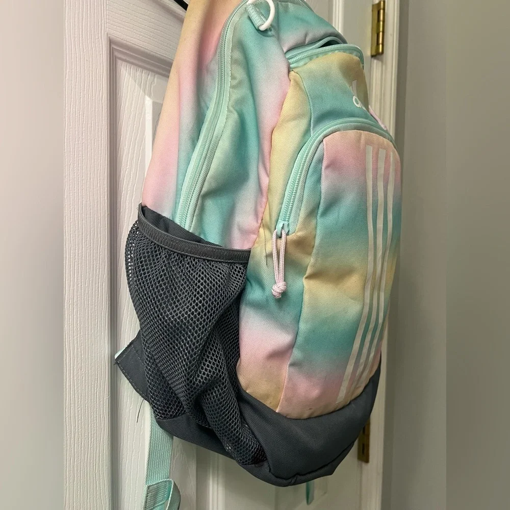 Adidas Pastel Tie-Dye Backpack - Picture 4 of 5